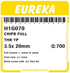H1G070 - Chipboard Screw -H1G070_label_T